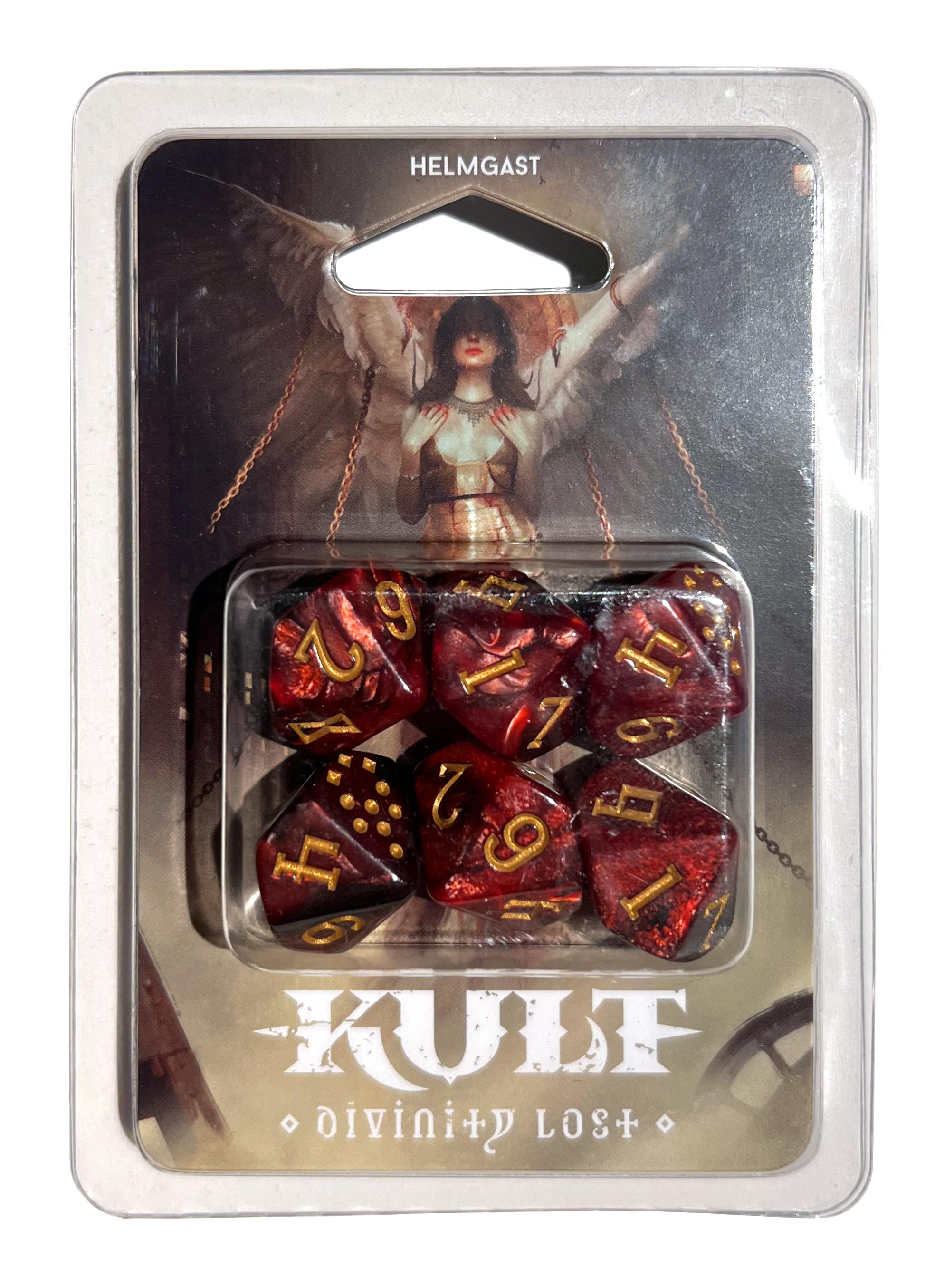 Inferno Dice set for KULT: Divinity Lost