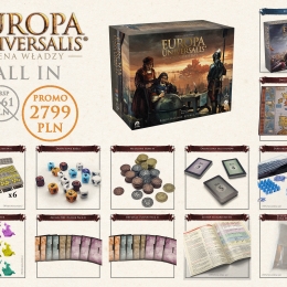 Europa Universalis: Cena władzy edycja deluxe KOMPLET ALLIN