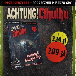 "Achtung! Cthulhu" Podręcznik MG